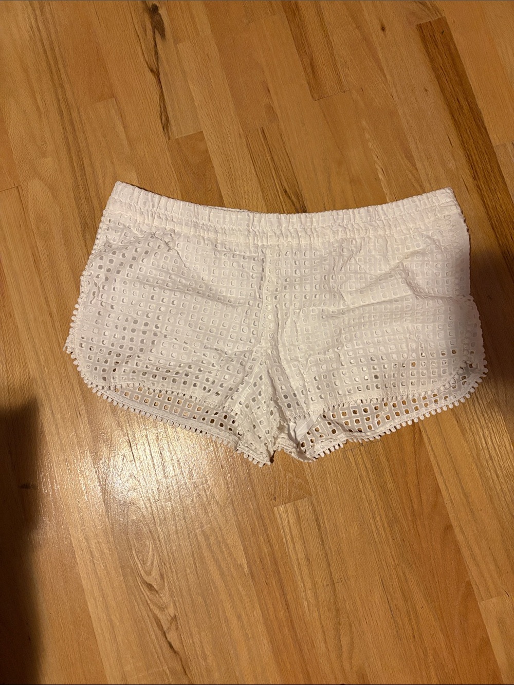 Lilly Pulitzer for Target White Eyelet Women's Shorts NWOT Size XXL